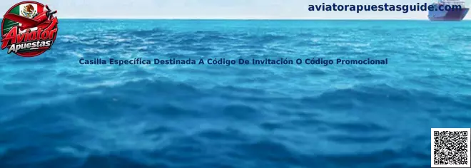 Casilla específica destinada a código de invitación o código promocional