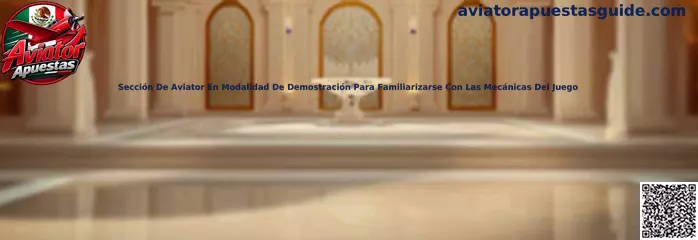 Sección de Aviator en modalidad de demostración